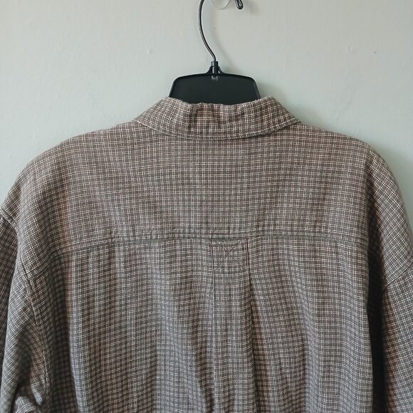 Woolrich Men's Short Sleeve Button Down Size XL 100%Cotton - Picture 10 of 13